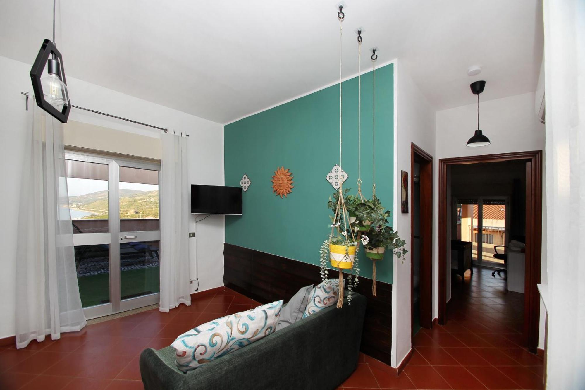 Attico Vista Mare Con Terrazza E Spa Riscaldata Santo Stefano di Camastra Exterior foto